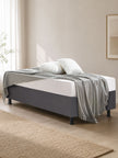 Κρεβάτι NINA Storage Box Immitation Leather 110X200 Light Grey